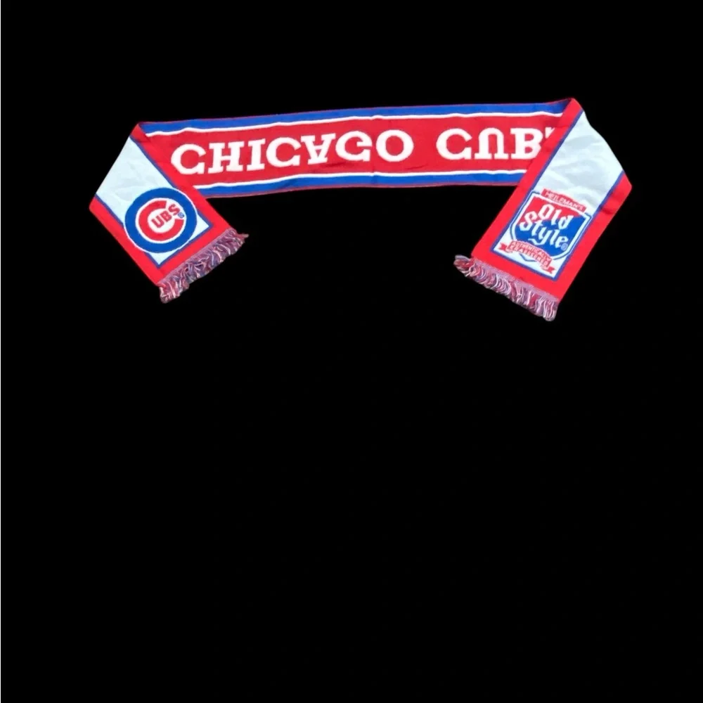Chicago Cubs Red and Blue Scarf